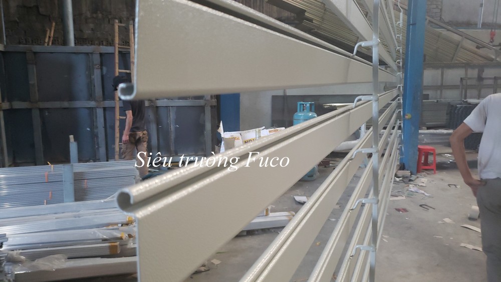 cửa cuốn siêu trường bản phẳng korea độ dầy 1.6mm