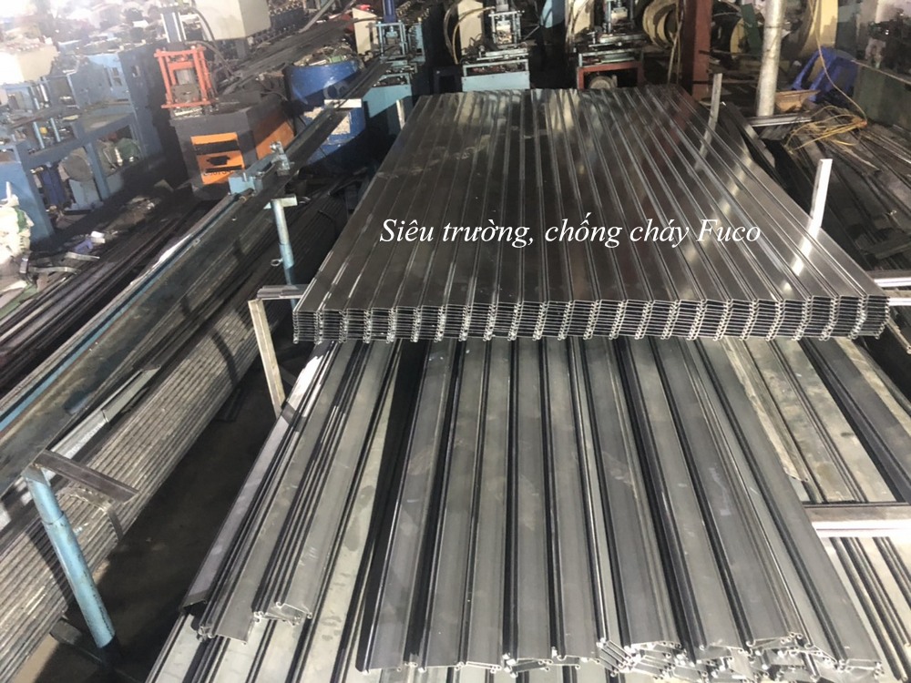 Cửa cuốn siêu trường 1.2mm korea