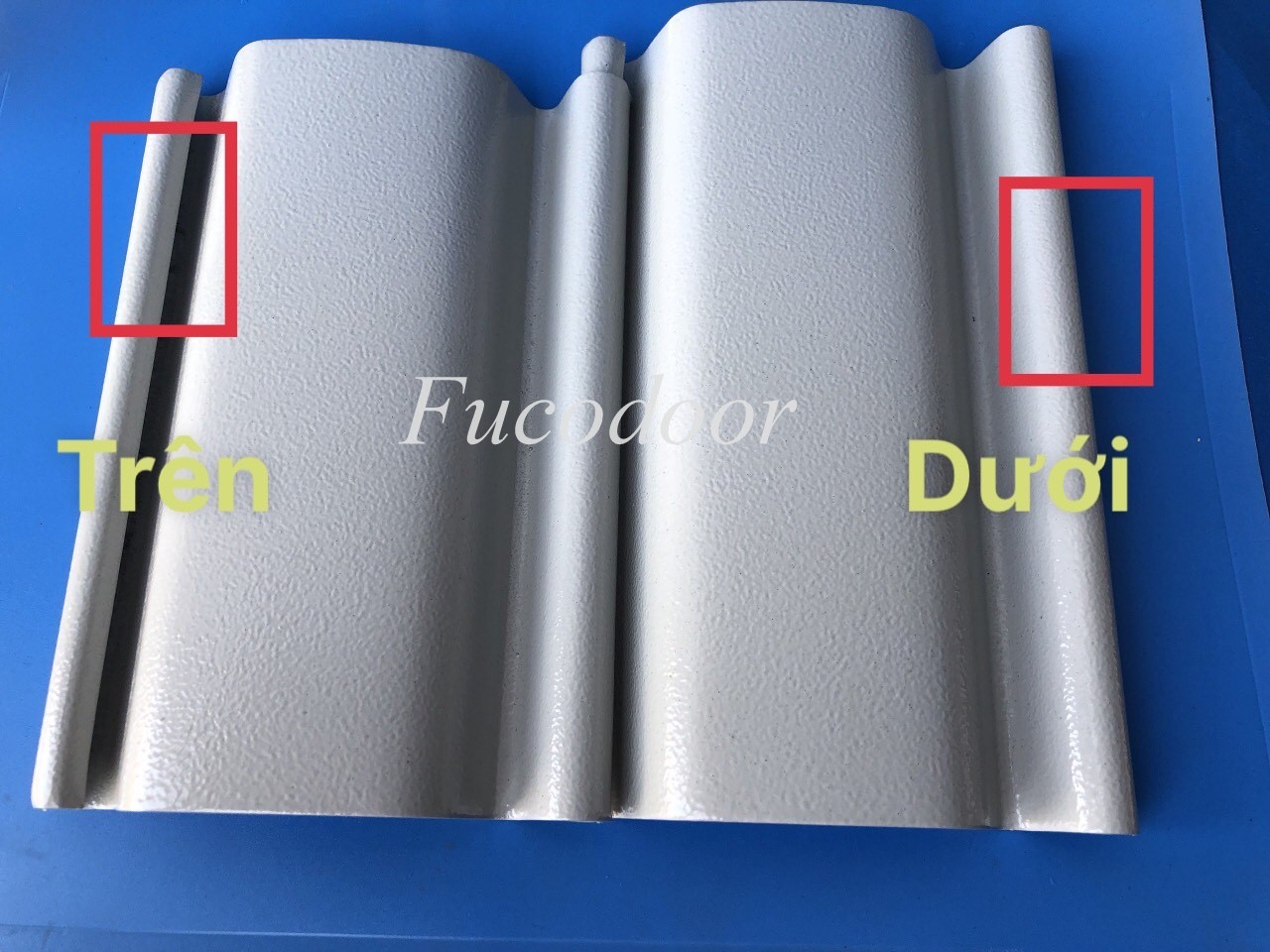 Cửa cuốn siêu trường sơn tĩnh điện dầy 1.2ly