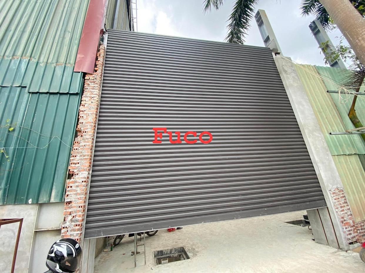 Cửa cuốn siêu trường sơn tĩnh điện dầy 1.3ly