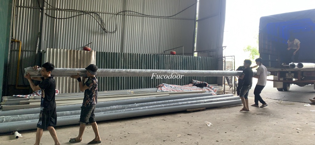 Cửa cuốn siêu trường sơn tĩnh điện dầy 1.5ly
