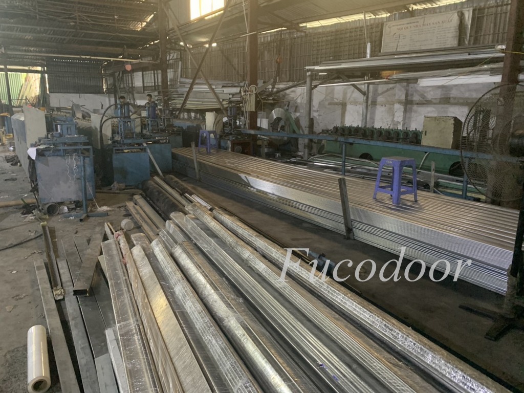 Cửa cuốn siêu trường INOX độ dầy 1.6ly