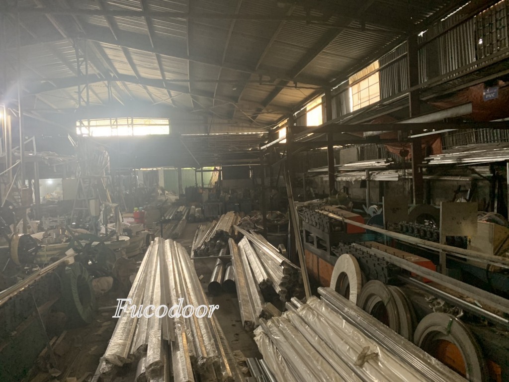 Cửa cuốn siêu trường INOX độ dầy 1.6ly