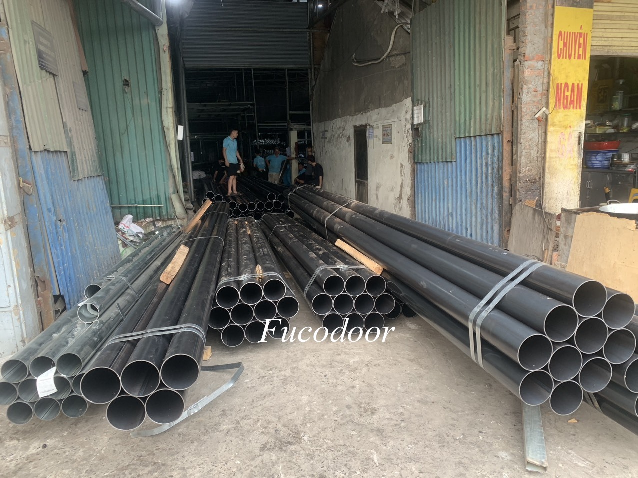 Cửa cuốn siêu trường sơn tĩnh điện dầy 1.5ly