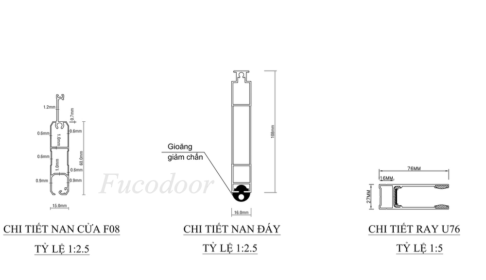 Cửa cuốn Đức Fucodoor F789
