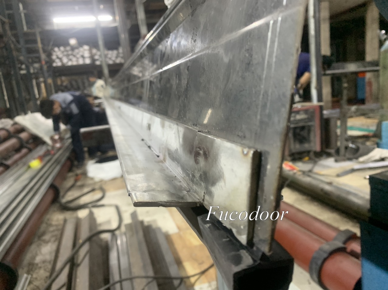 Cửa cuốn siêu trường INOX độ dầy 1.6ly