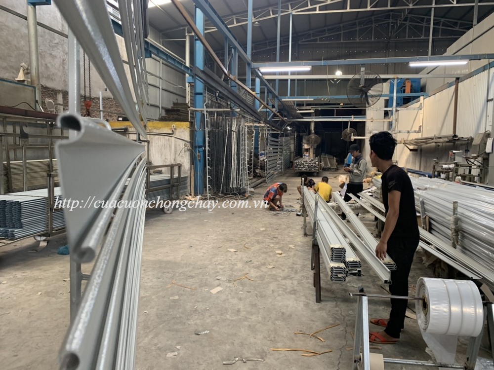 Cửa cuốn chống cháy tại Vĩnh Phúc