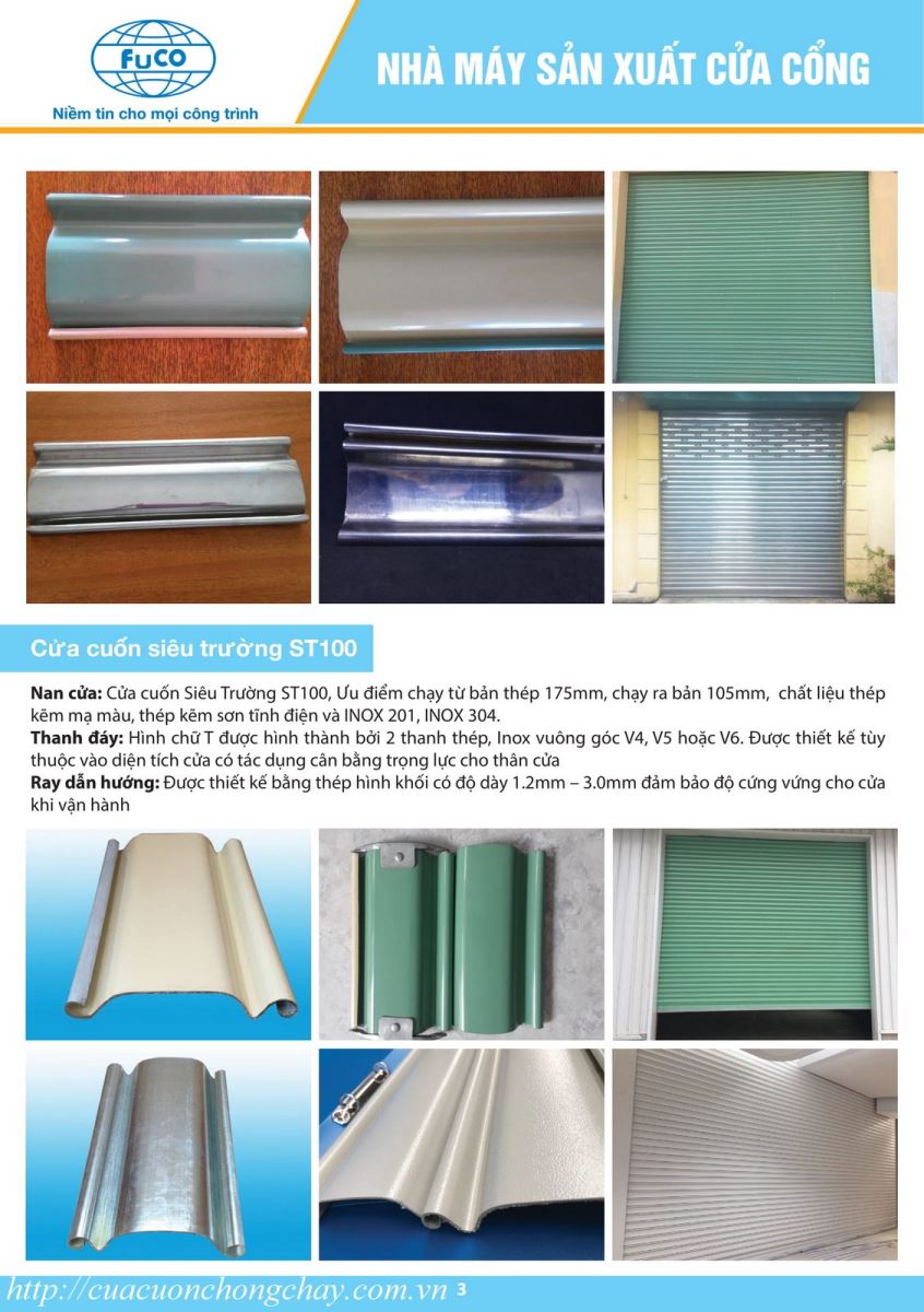 catalogue cửa cuốn