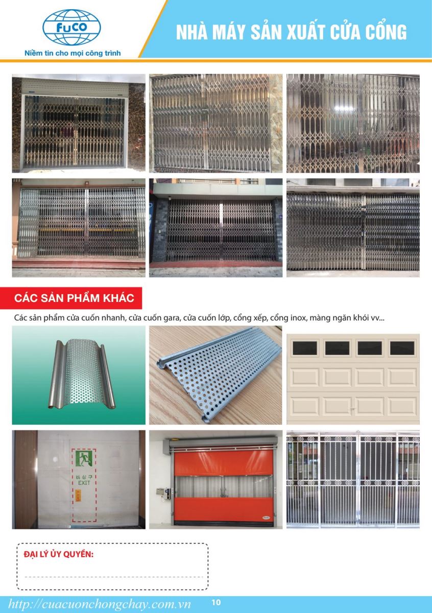 catalogue cửa cuốn