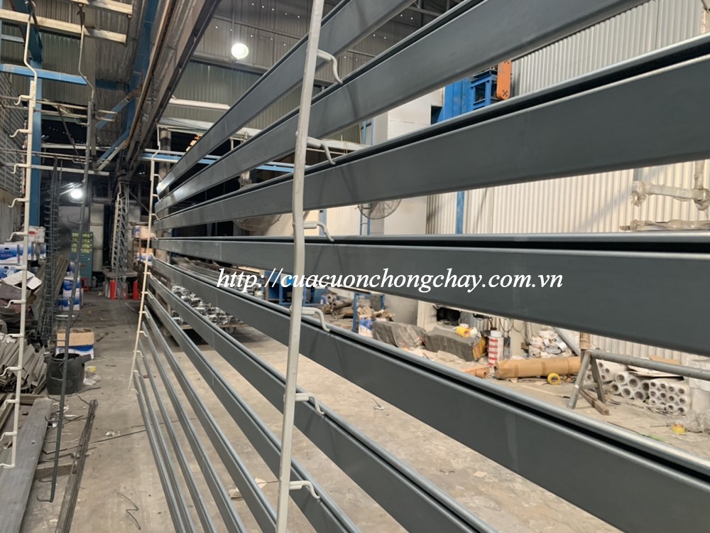 cửa cuốn chống cháy korea