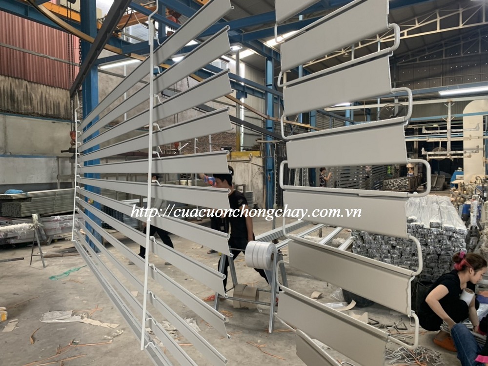 cửa cuốn chống cháy korea