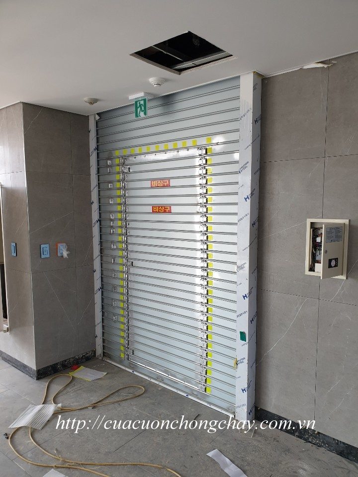 Cửa cuốn chống cháy thương hiệu Fuco