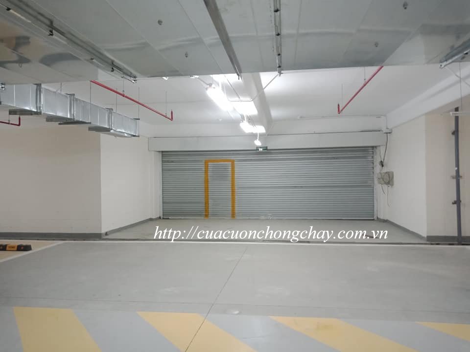 Cửa cuốn chống cháy bằng thép (EGI), FC85 dùng cho tòa nhà