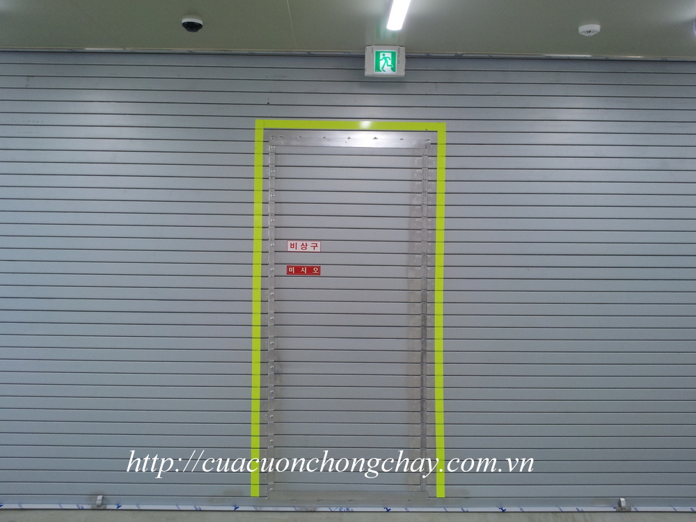 Cửa cuốn chống cháy bằng thép (EGI), FC85 bệnh viện