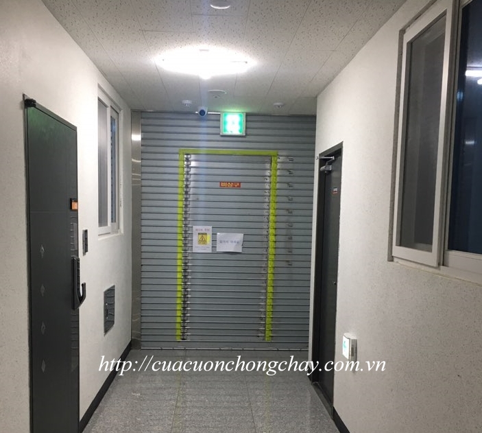 Cửa cuốn ngăn cháy shutter door