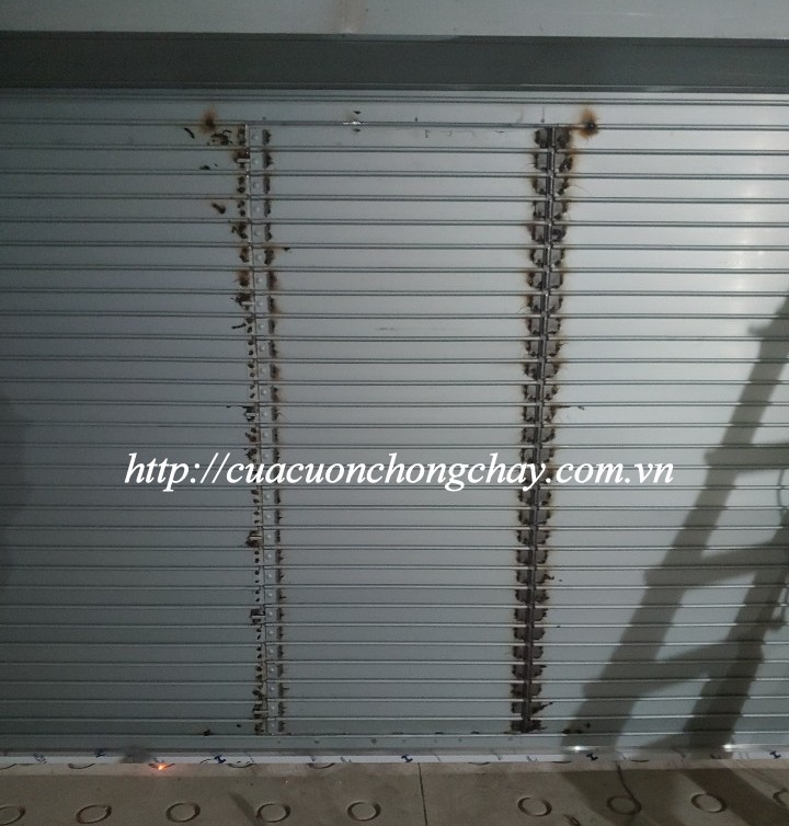 Cửa cuốn chống cháy ( Fire shutter door korea )