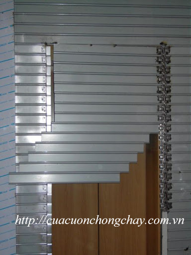 Cửa cuốn chống cháy ( Fire shutter door korea )