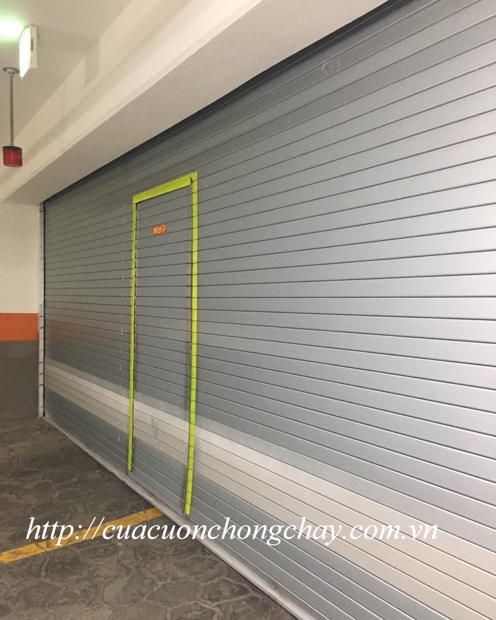 Cửa cuốn ngăn cháy, chống cháy trung tâm thương mại