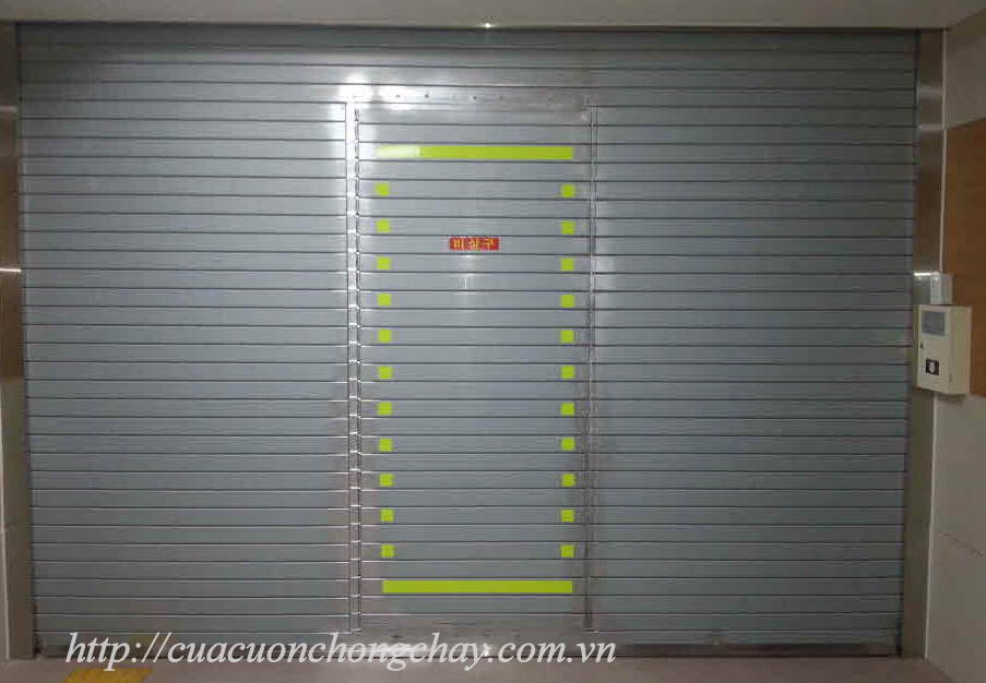 Hospital fire shutters