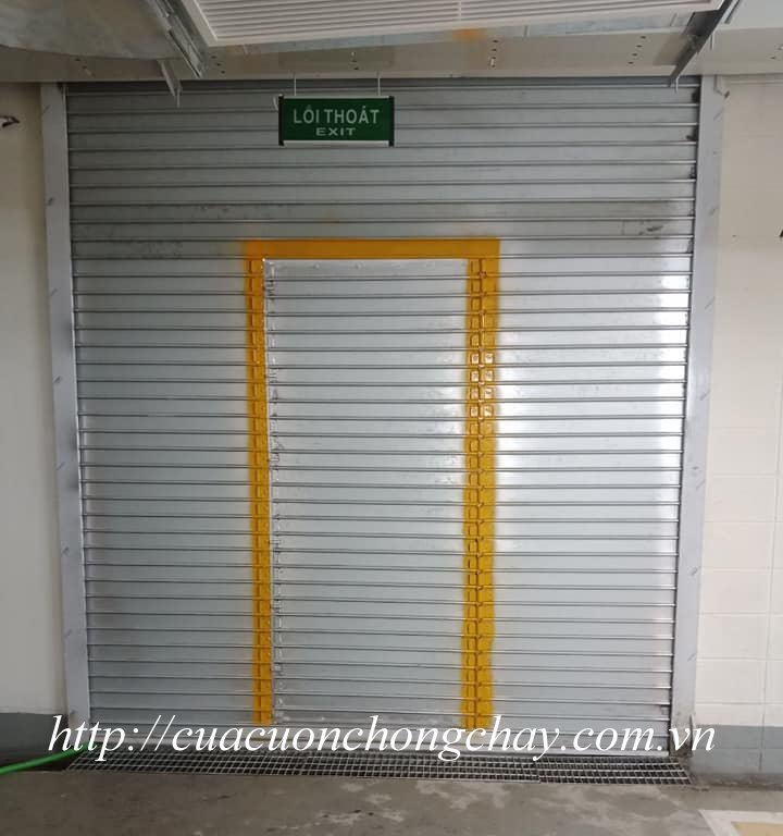 cửa cuốn ngăn cháy bệnh viện, Cửa cuốn chống cháy bằng thép (EGI), FC85 bệnh viện