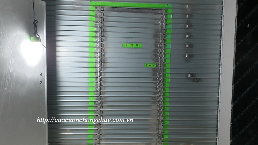 Cửa cuốn ngăn cháy cho trường học, Rolling fire doors for schools
