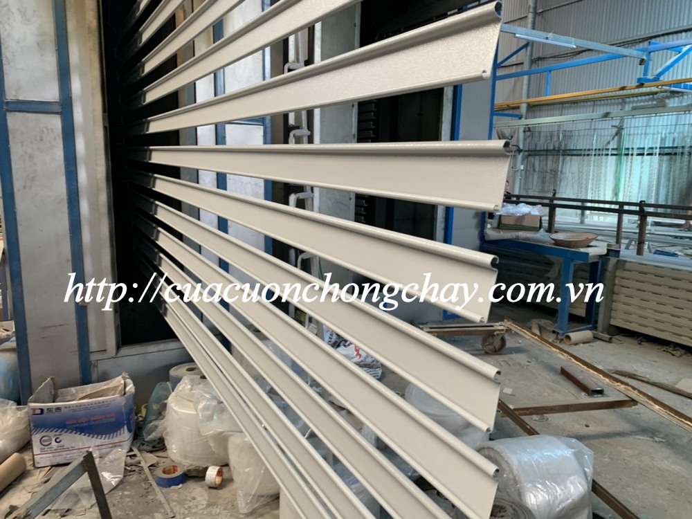 Cửa cuốn ngăn cháy ( Fire shutter door korea )