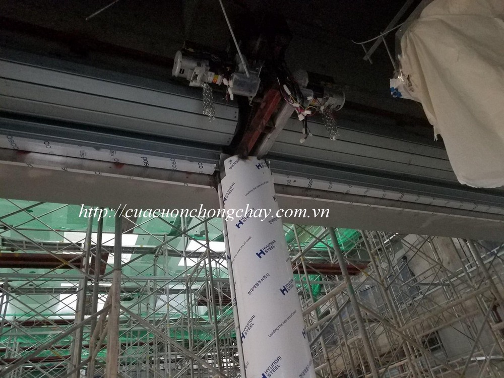 Cửa cuốn chống cháy, ngăn cháy nhà xưởng