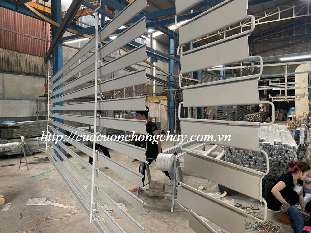 Cửa cuốn chống cháy, ngăn cháy nhà xưởng