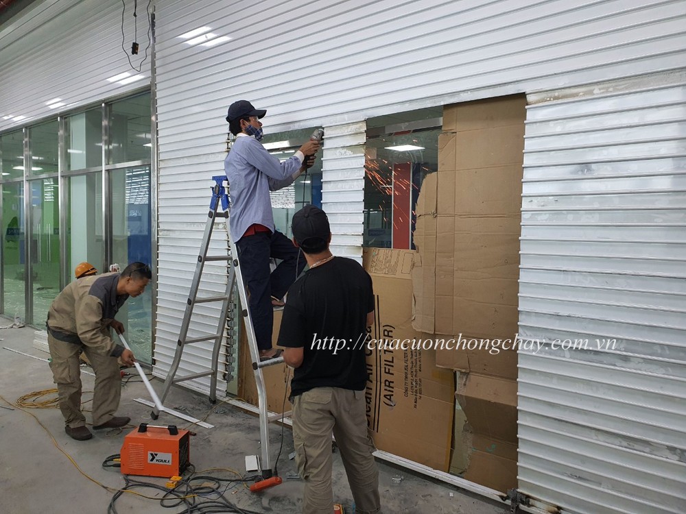 Cửa cuốn chống cháy tại Bắc Ninh