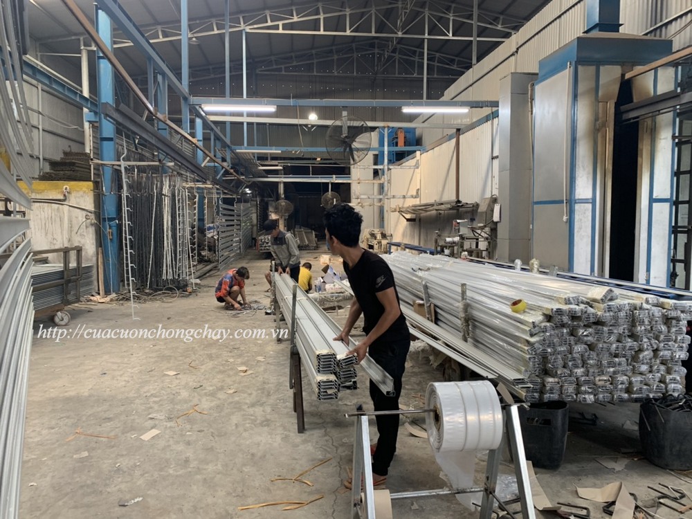 Cửa cuốn chống cháy tại Ninh Bình