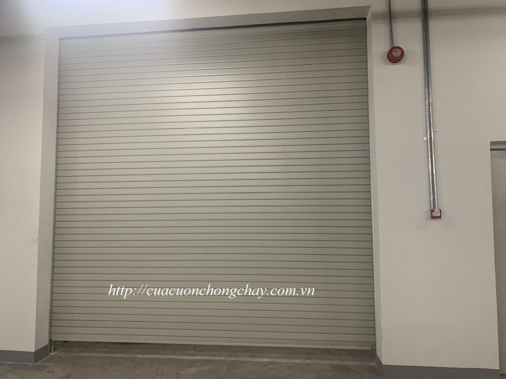 Cửa cuốn chống cháy khu công nghiệp, cửa cuốn chống cháy nhà xưởng