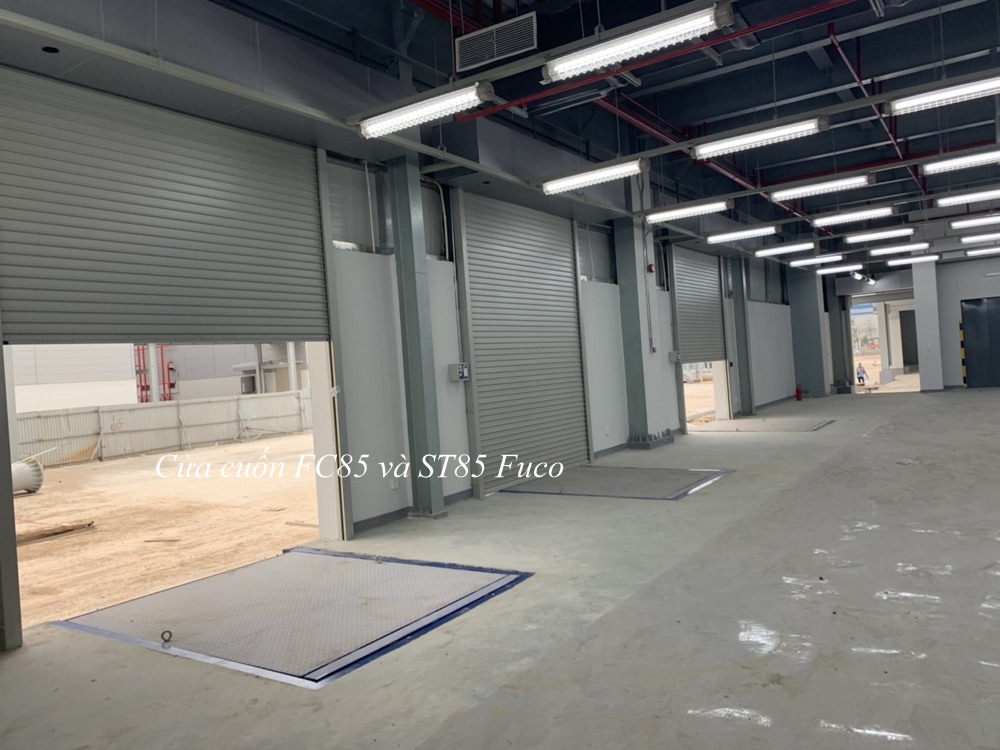 Cửa cuốn chống cháy khu công nghiệp, cửa cuốn chống cháy nhà xưởng, cửa cuốn chống cháy chuyên dụng cho nhà xưởng cao cấp hàng đầu hiện nay
