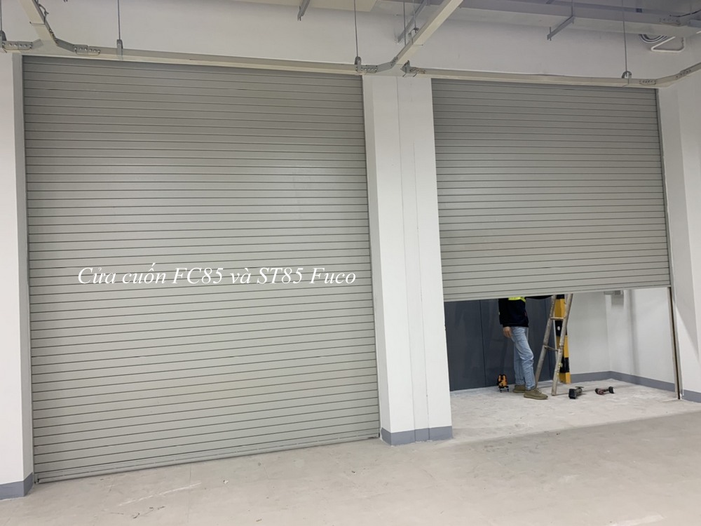 Cửa cuốn ngăn cháy FC85 dầy 1.2mm