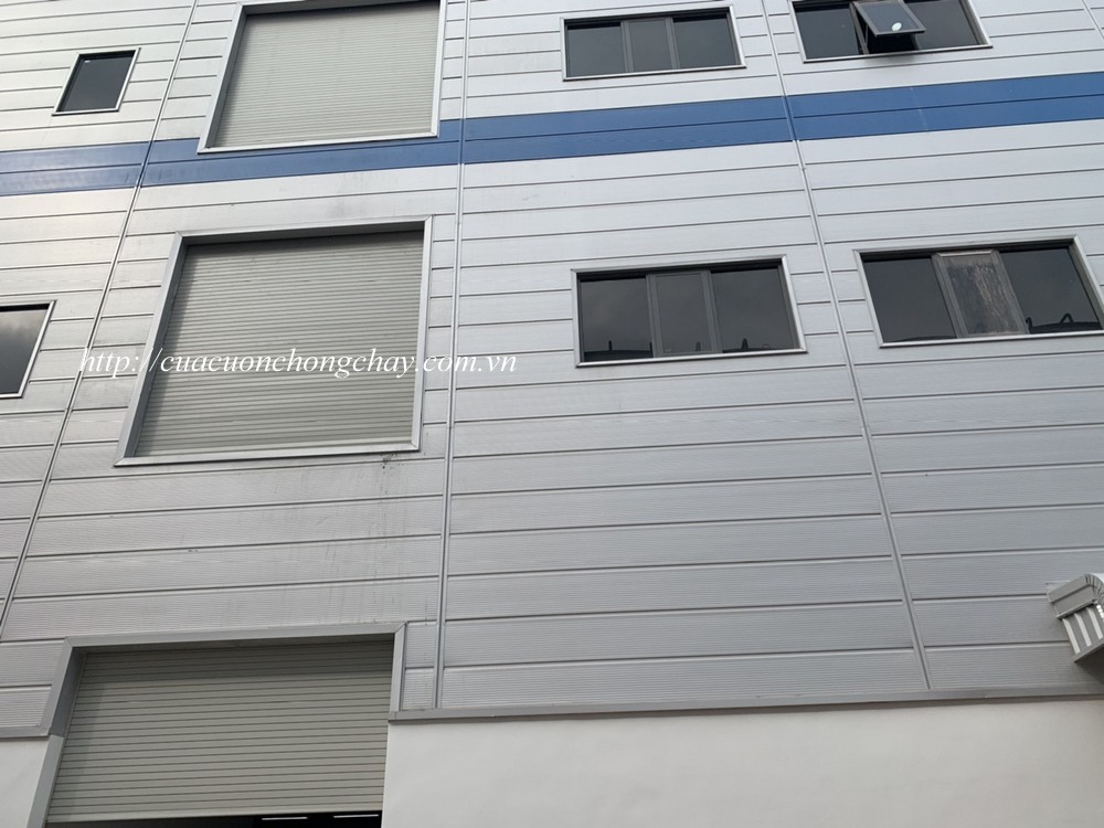 Cửa cuốn ngăn cháy FC85 dầy 1.2mm