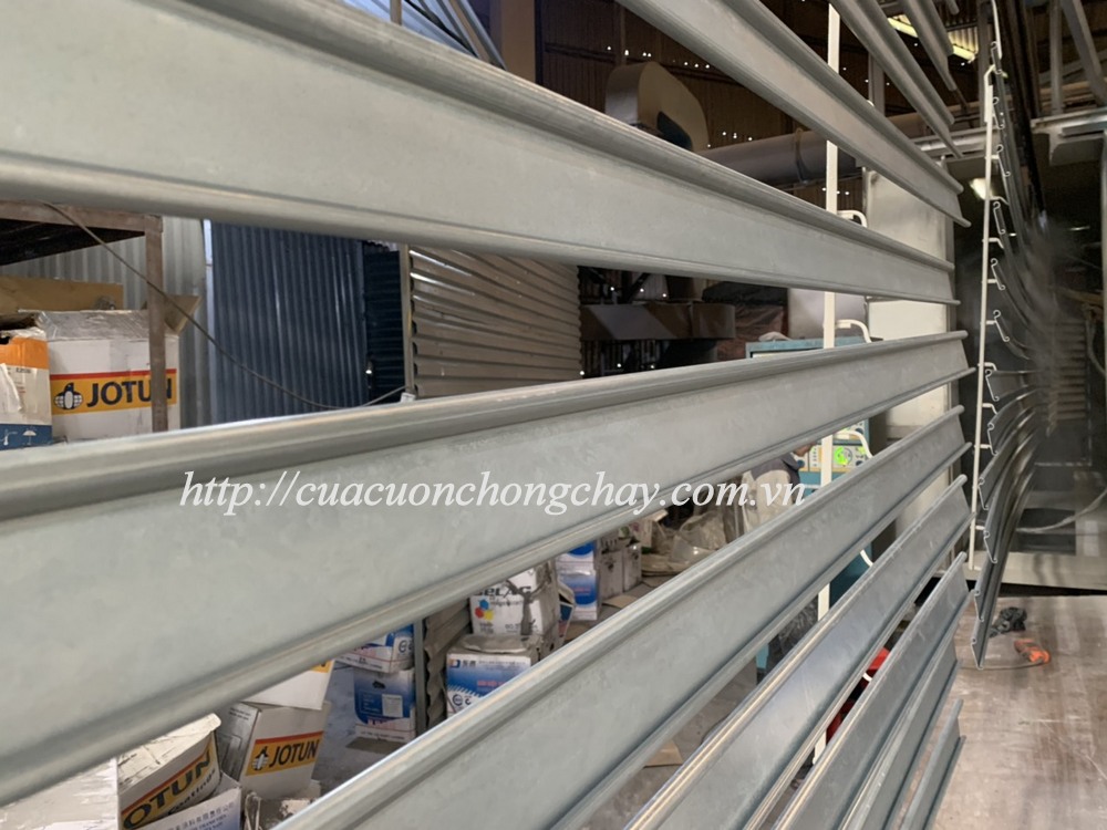 Cửa cuốn chống cháy ( Fire shutter door korea )