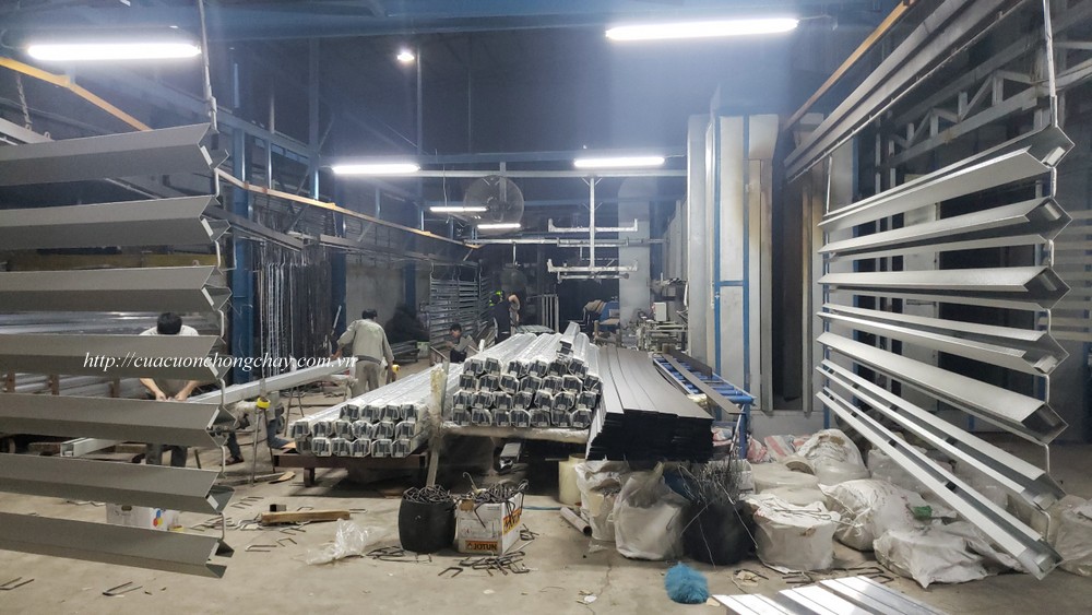 Cửa cuốn chống cháy chuyên dụng 