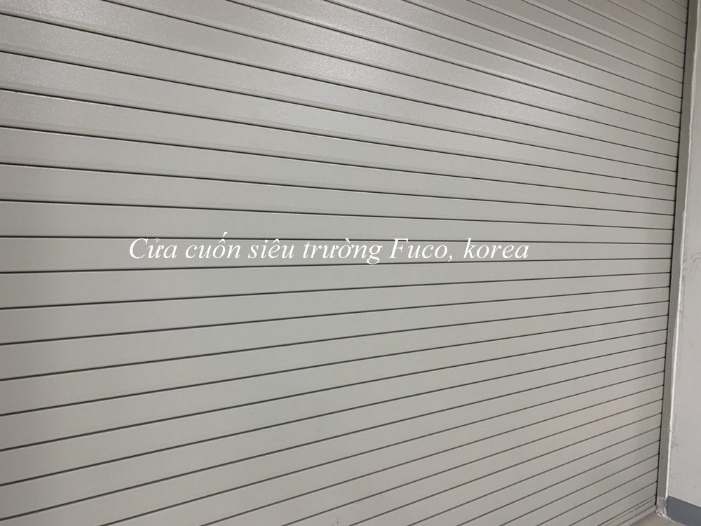 Cửa cuốn chống cháy FC85 tại Lào Cai