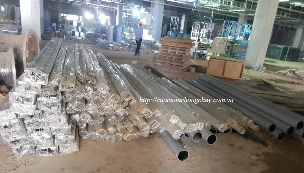 Cửa cuốn siêu trường 1.2mm korea