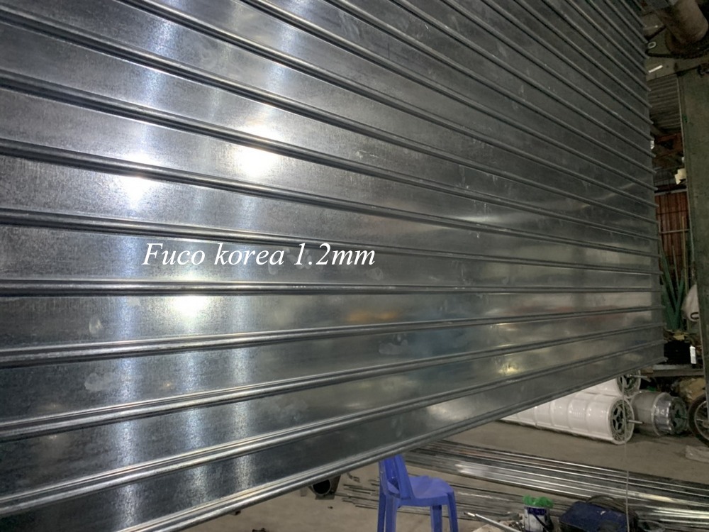 Cửa cuốn siêu trường 1.2mm korea