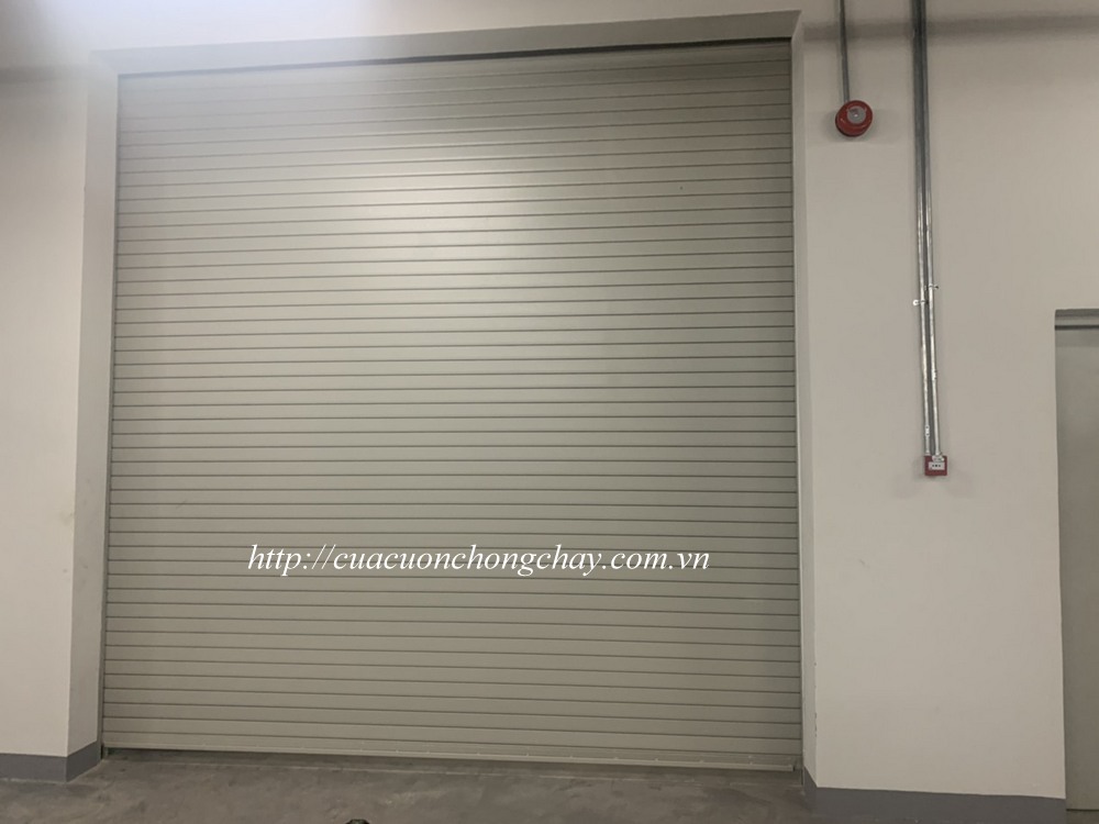 Cửa cuốn ngăn cháy nhà xưởng năm 2021