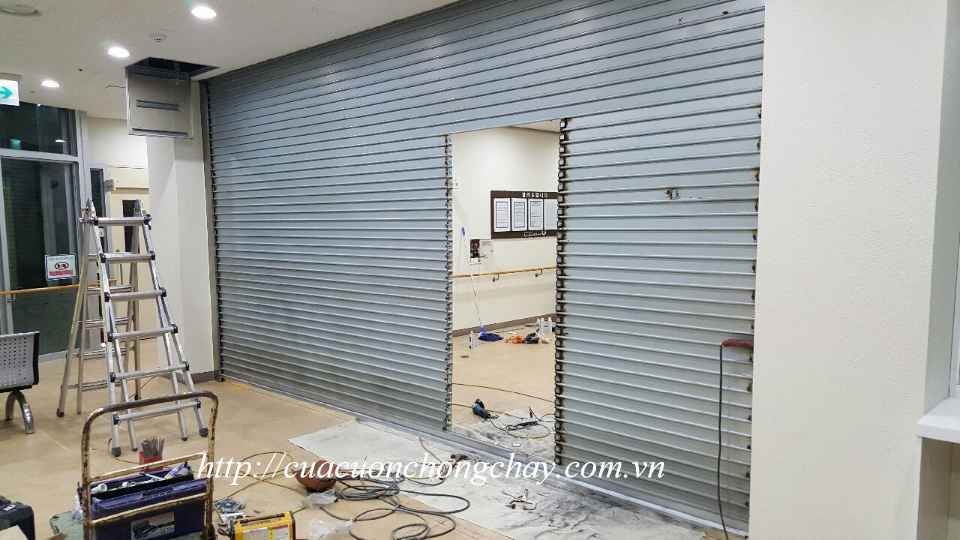 Cửa Cuốn Chống Cháy đã được kiểm định chuẩn quốc tế