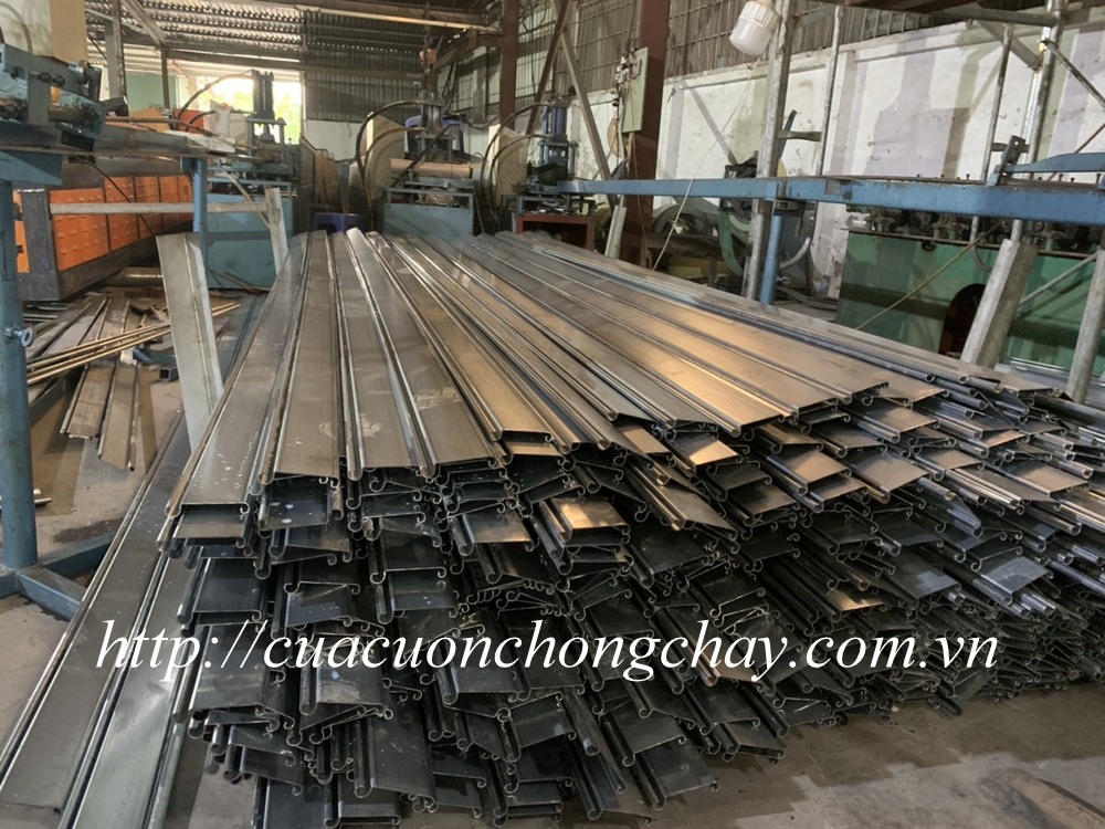 Cửa cuốn chống cháy ( Fire shutter door korea ), Cấu trúc kép của cửa chống cháy và cửa chớp thông thường được tích hợp vào hệ thống cửa chớp.