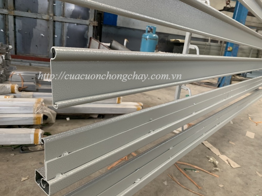Fire shutter door korea , cửa cuốn ngắn cháy khẩn cấp