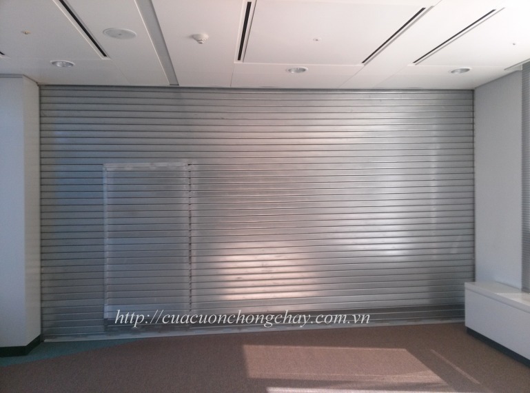 Cửa cuốn chống cháy ( Fire shutter door korea )