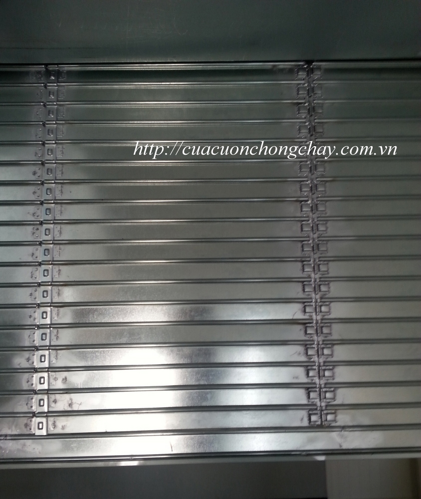 Cửa sập ngăn cháy có cửa phụ, Fire shutter door korea