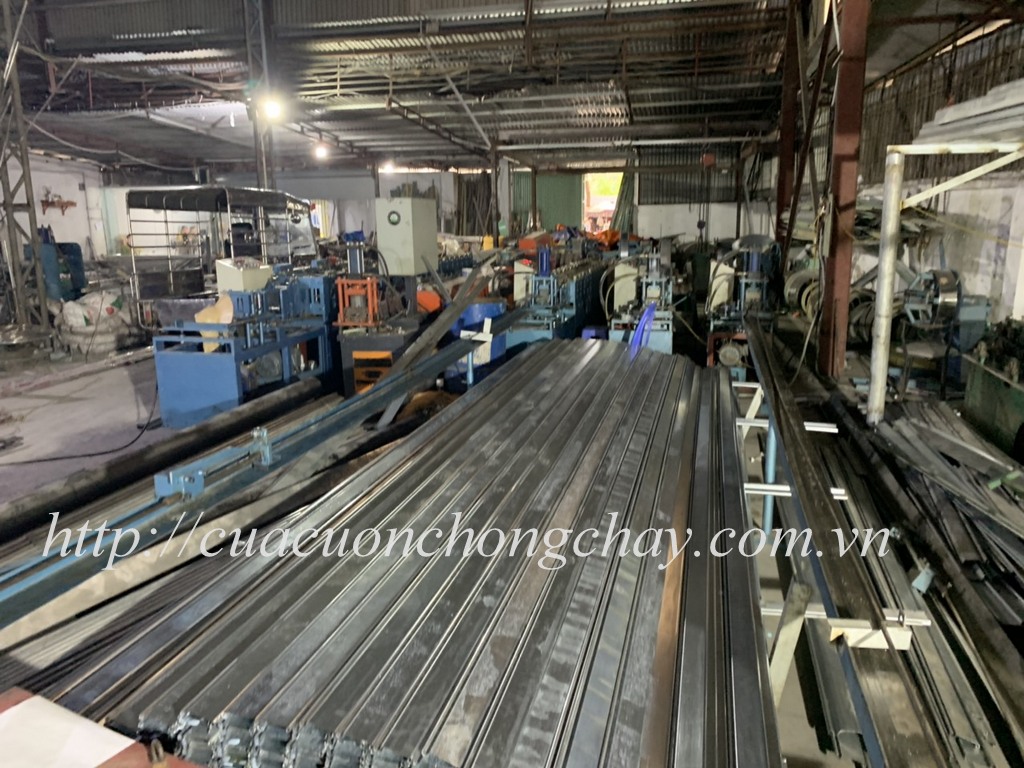 Cửa Cuốn Chống Cháy đã được kiểm định chuẩn quốc tế 