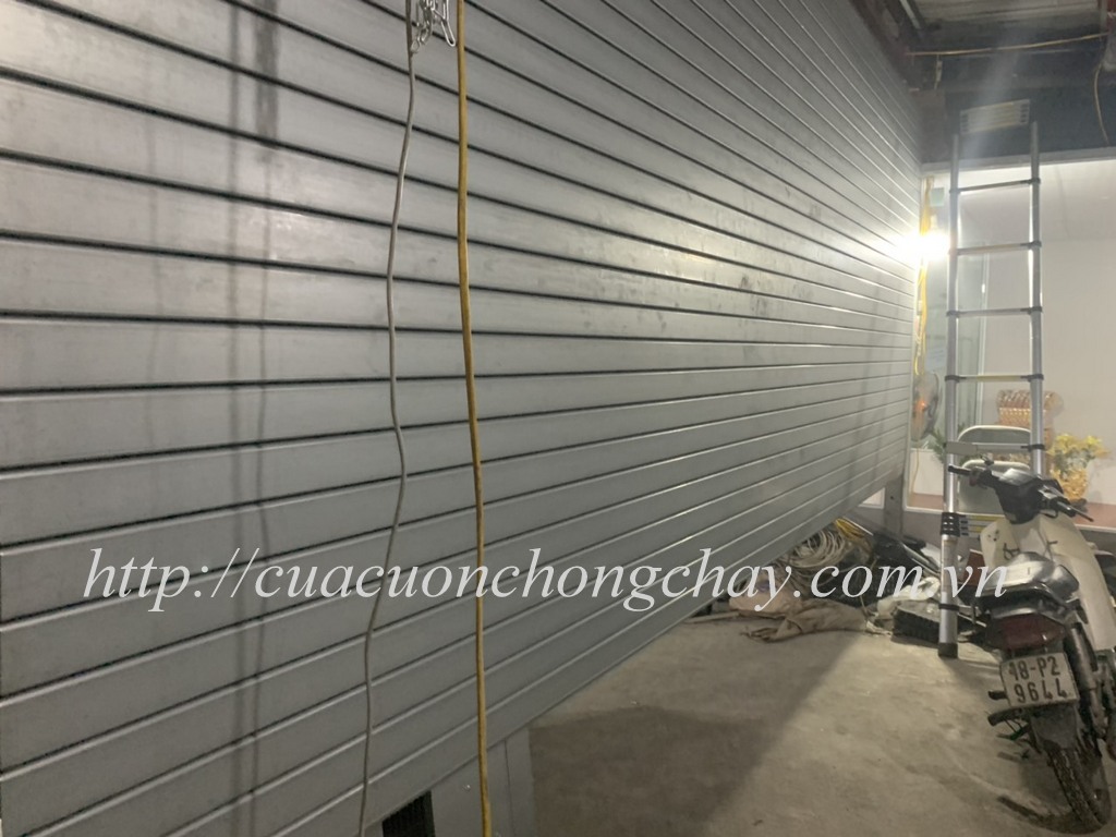 Cửa Cuốn Chống Cháy đã được kiểm định chuẩn quốc tế 