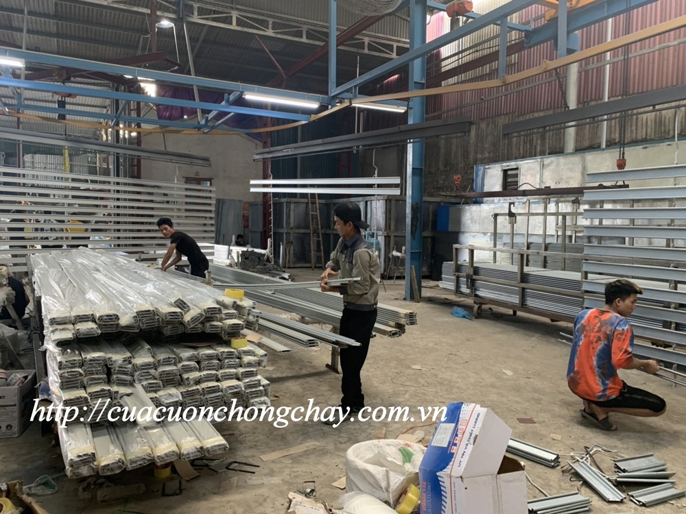 tiêu chuẩn cửa cuốn chống cháy