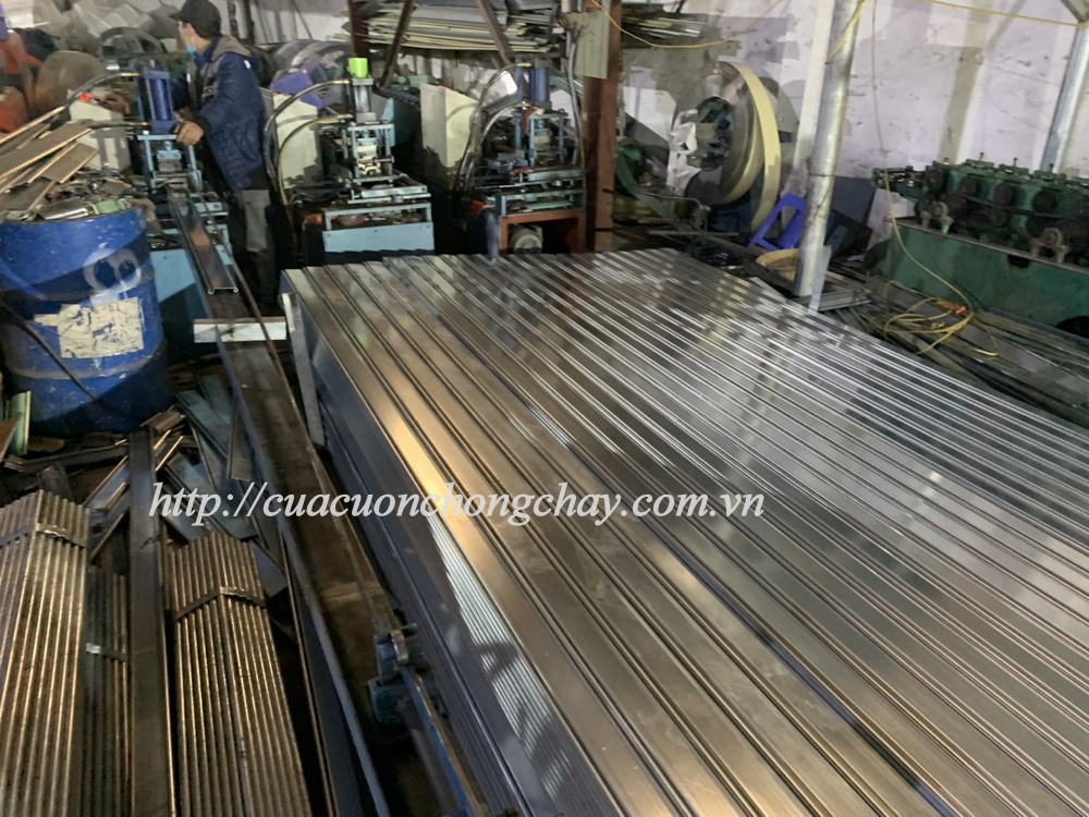 cửa cuốn chống cháy korea