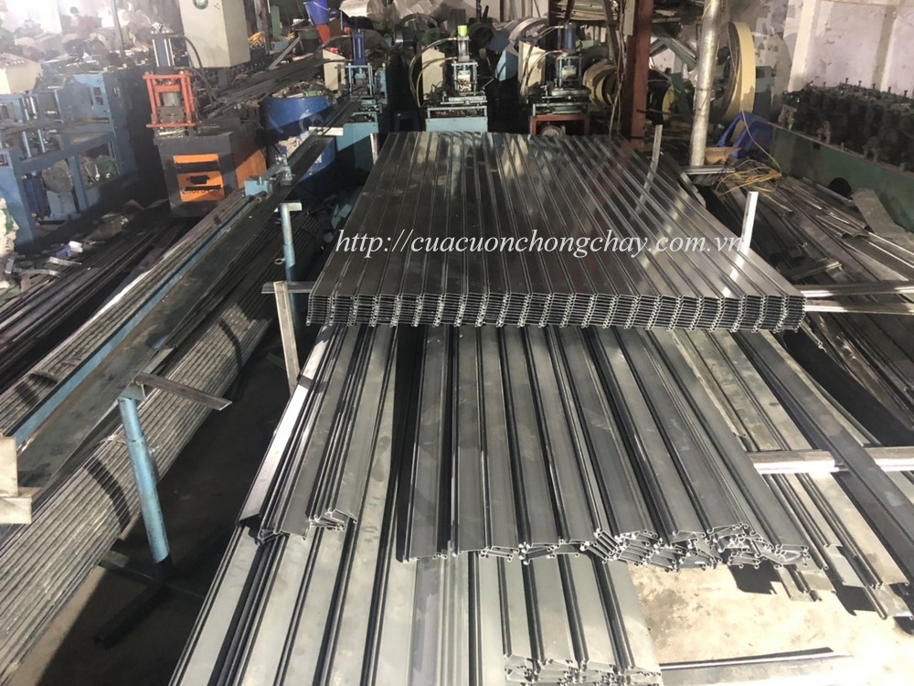 cửa cuốn chống cháy korea